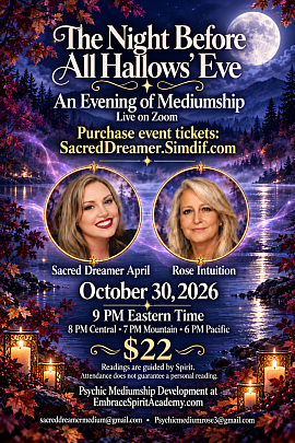 🌙 The Night Before All Hallows’ Eve An Evening of Mediumship